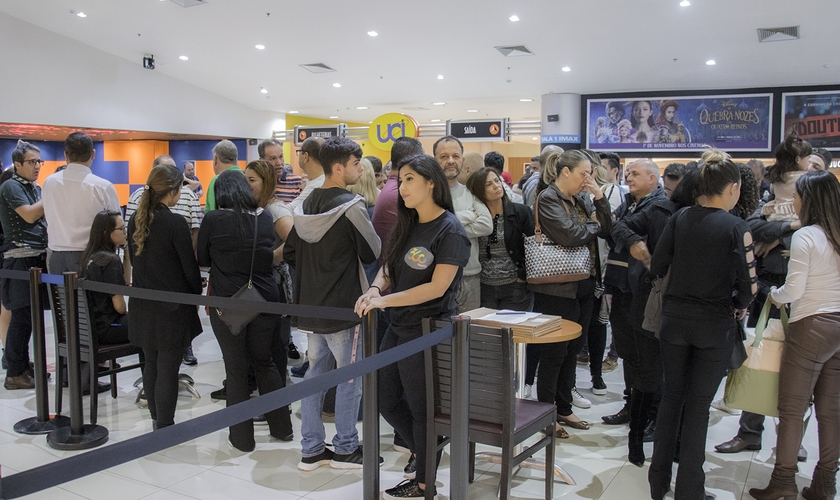 "Entrevista Com Deus" teve sua pré-estreia em São Paulo nesta terça-feira (30). (Foto: Guiame/Marcos Paulo Correa)