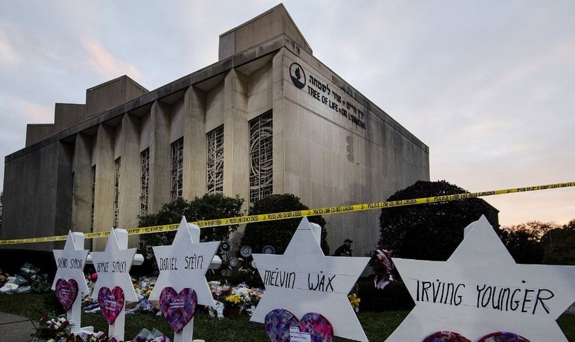 Sinagoga Árvore da Vida: ataque mortal antissemita nos Estados Unidos. (Foto: Divulgação/Simon Wiesenthal Center)