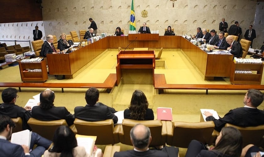 Plenário do Supremo Tribunal Federal, com sessão presidida pelo ministro Dias Toffoli. (Foto: Nelson Jr.)