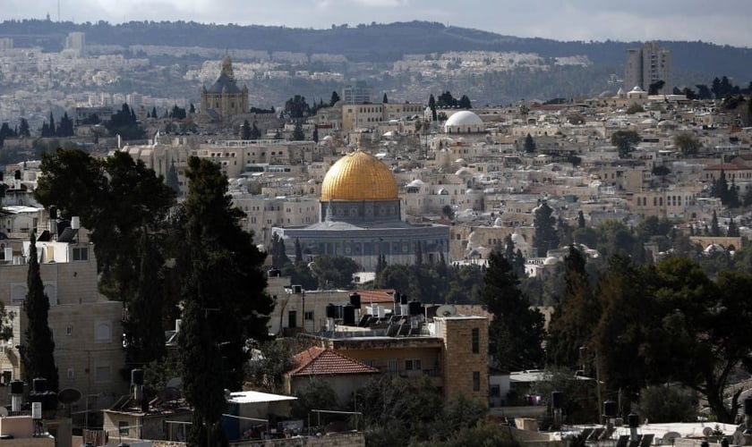 Vista geral de Jerusalém. (Foto: Thomas Coex/AFP)