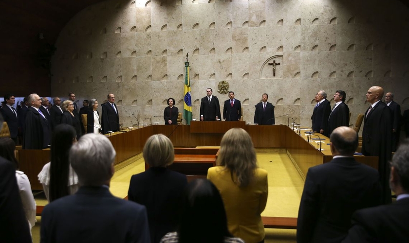 O Supremo Tribunal Federal (STF) realiza sessão solene de abertura do Ano Judiciário de 2019. (Foto: José Cruz/Agência Brasil)