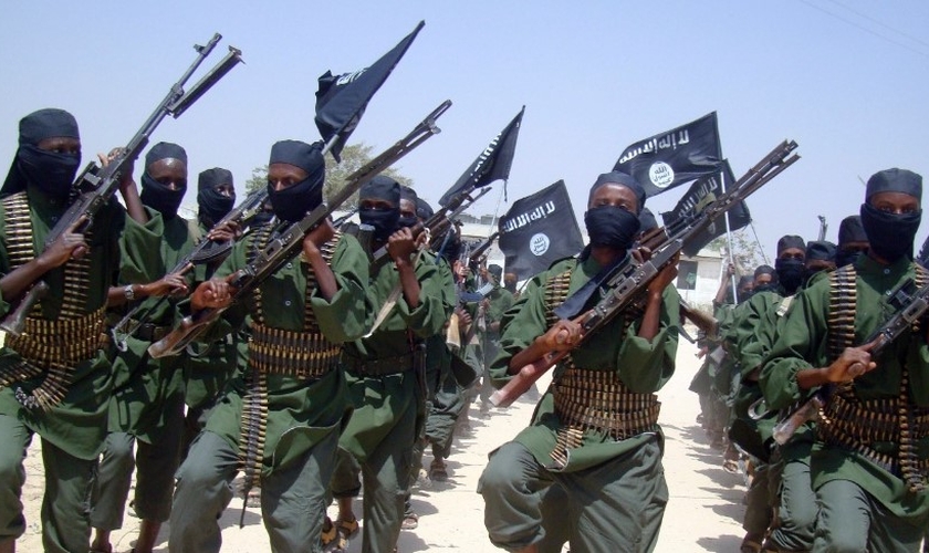 Jihadistas do Estado Islâmico. (Foto: Reprodução/BBC)