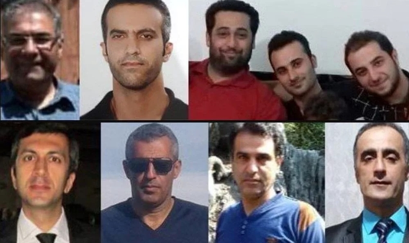 Ex-muçulmanos presos no Irã por se tornarem cristãos. (Foto: reprodução/BosNewsLife)