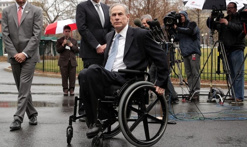 O governador do Texas Greg Abbott. (Foto: Alex Wong/Getty)