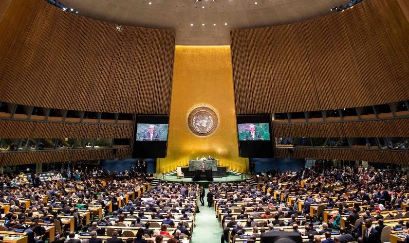 Representação de evangélicos do Brasil voltou a ser debatido entre países na ONU. (Foto: Johannes Eisele/AFP)