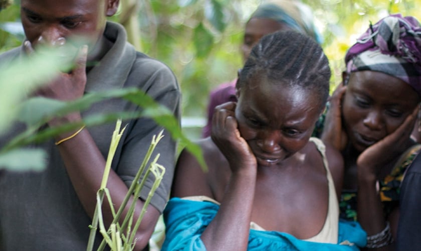 Cristãos são obrigados a fugirem da violência islâmica no Congo. (Foto: Reprodução/Film Ireland)