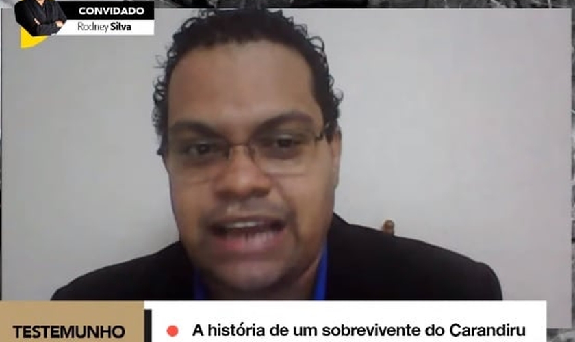 Rodney Silva é pastor, escritor e autor do livro "O Restaurador de Vidas". (Imagem: Guiame / Youtube / Reprodução)