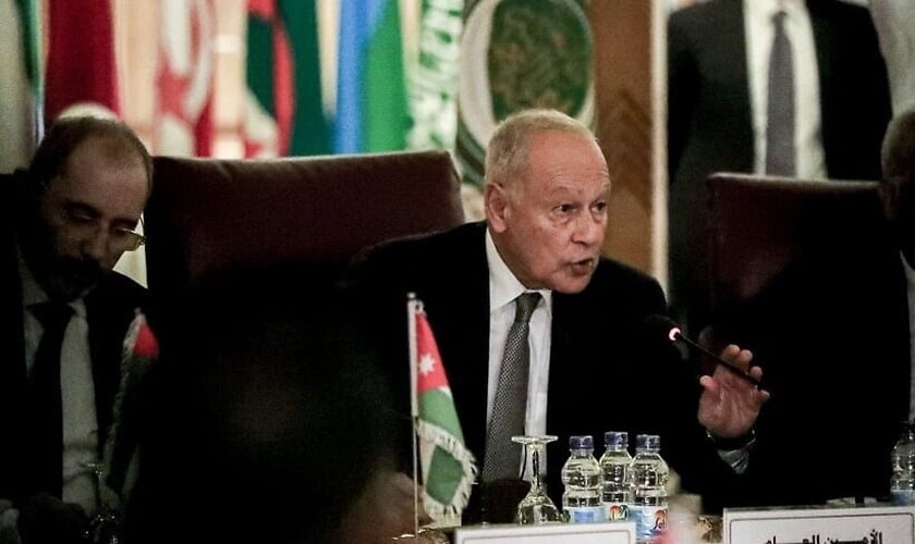 Ahmed Aboul Gheit, secretário-geral da Liga Árabe. (Foto: Khaled Desouki/AFP)
