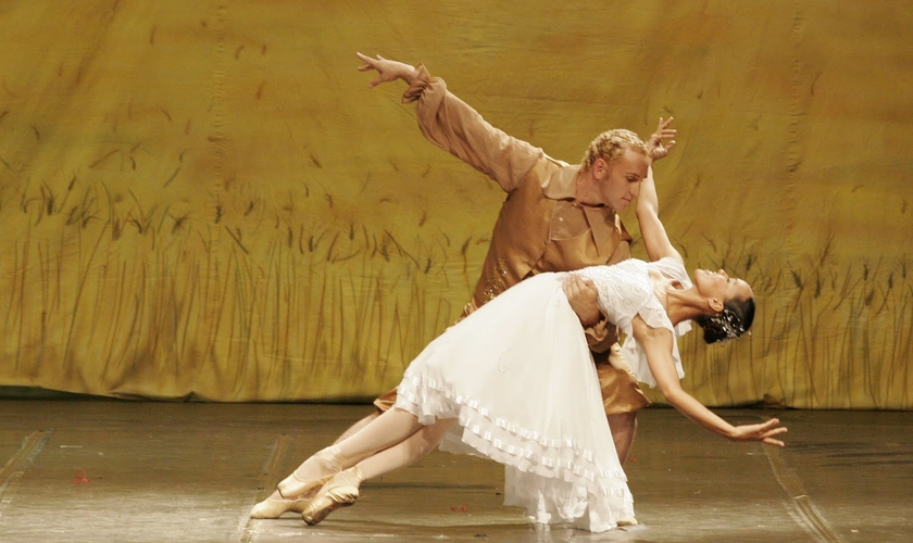 O espetáculo “Rute o Ballet” é promovido pelo Instituto Conhecer Brasil e a Cia Rhema. (Foto: Cia Rhema)