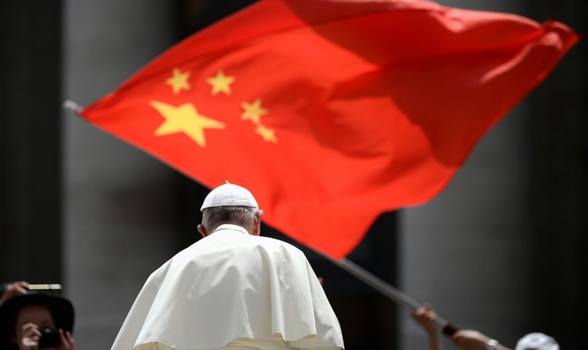 Papa Francisco visitou a China em junho de 2019. (Foto: FILIPPO MONTEFORTE/AFP VIA GETTY IMAGES)