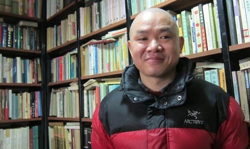 Ran Yunfei é escritor e ativista cristão na China. (Foto: The New York Review / Ian Johnson)