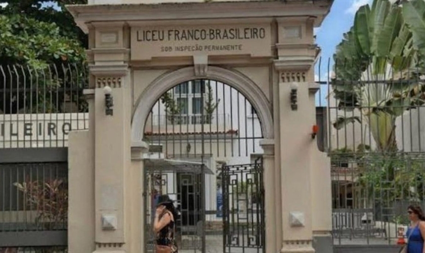 Liceu Franco-Brasileiro está localizado em Laranjeiras, zona sul do Rio de Janeiro. (Foto: Wikimaps)