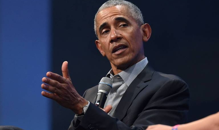 O ex-presidente Barack Obama durante evento em Munique, na Alemanha. (Foto: Christof Stache/AFP)