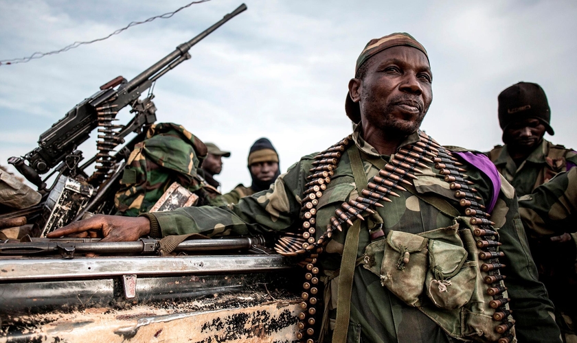 Militares das forças do governo na República Democrática do Congo. (Foto: John Wessels/AFP/Getty Images)