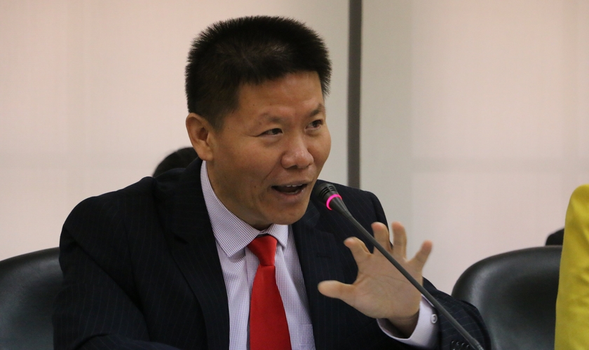 Pastor Bob Fu é pastor e um conhecido ativista na luta pela liberdade religiosa na China. (Foto: CBN News)