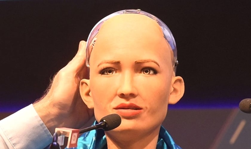 Sophia, a robô humanoide (Foto: Reprodução/Economictimes)