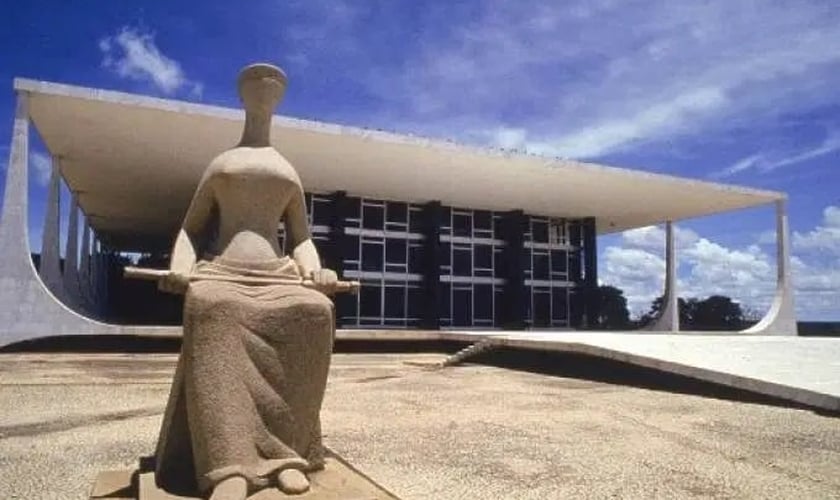 Sede do Supremo Tribunal Federal (STF), em Brasília. (Foto: Orlando Brito/VEJA)