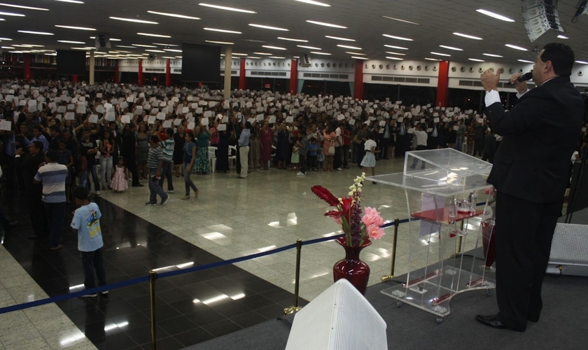 Comandada pelo pastor Silas Câmara, a IEADAM é a igreja evangélica com o maior número de fiéis em Manaus. (Foto: Divulgação)