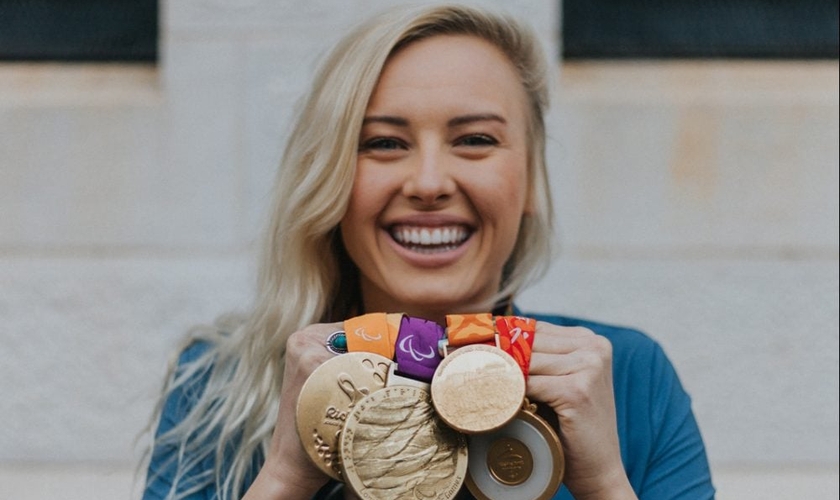 Jessica Long é a segunda paraolímpica mais condecorada da história dos EUA. (Foto: Team Toyota)