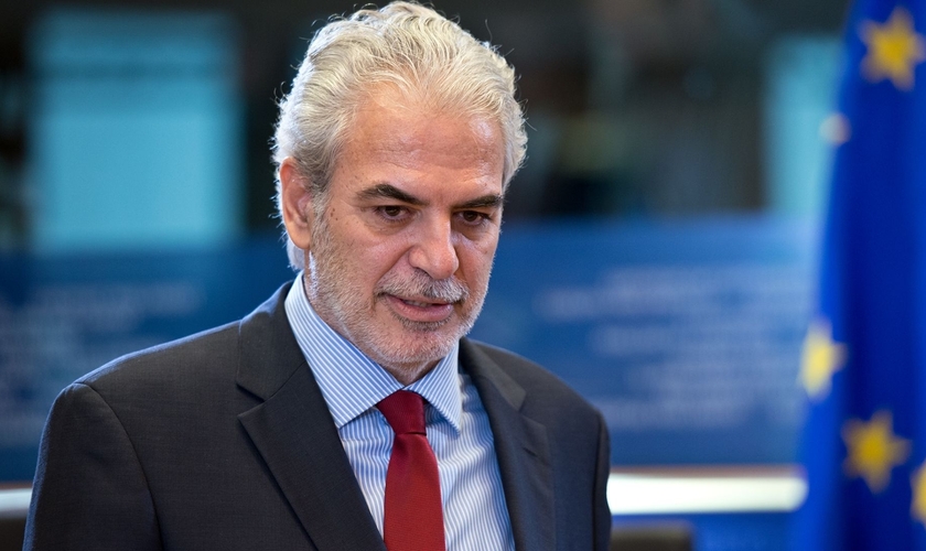 Christos Stylianides, enviado especial para a promoção da liberdade de religião fora da União Europeia. (Foto: Parlamento Europeu/Kovacs Gabor)