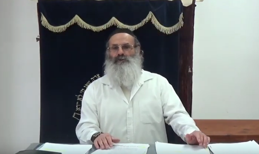 Rabino Yehudah Richter, rabino-chefe de Kfar Tapuach. (Foto: Reprodução / YouTube)