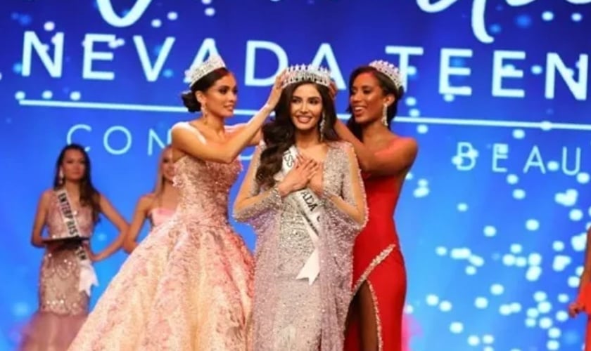O transgênero Kataluna Enriquez venceu o concurso Miss Nevada, nos EUA. (Foto: Reprodução/Instragram)