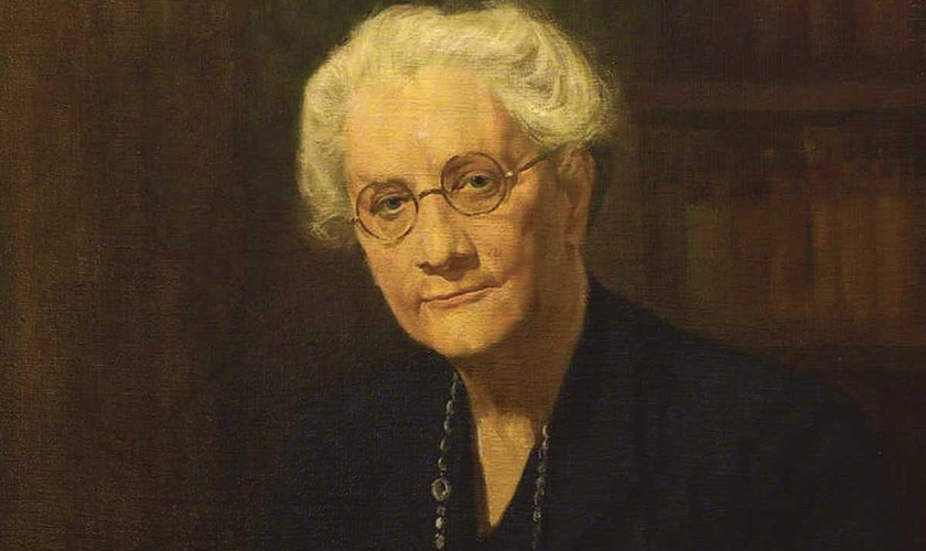 Pintura da missionária inglesa Mildred Cable. (Foto: Cambridge University Library)