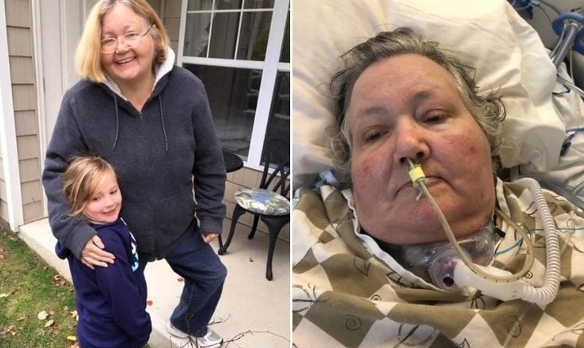 Bettina Lerman sai do coma e diz se lembrar de visitas e orações. (Foto: Reprodução / Arquivo pessoal de Andrew Lerman)