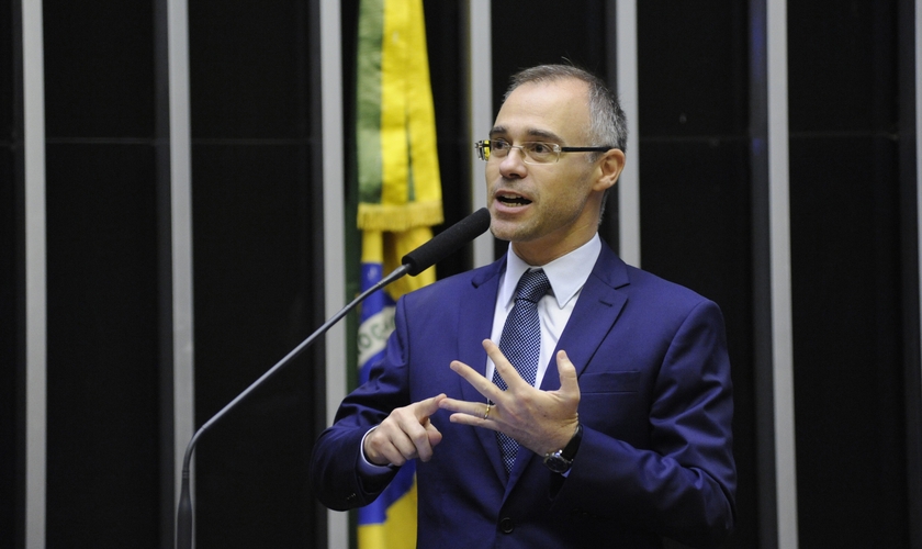 André Mendonça em sessão solene na Câmara dos Deputados. (Foto: Luis Macedo/Câmara dos Deputados)