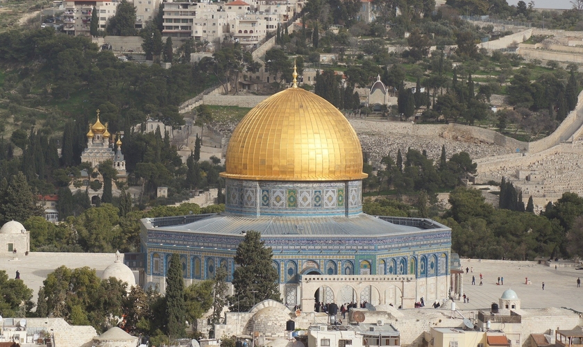 Cúpula da Rocha, Monte do Templo, em Israel. (Foto: Pixabay/Dagmarbendel)