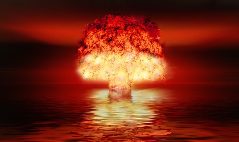 Bomba atômica. (Foto: Pixabay)
