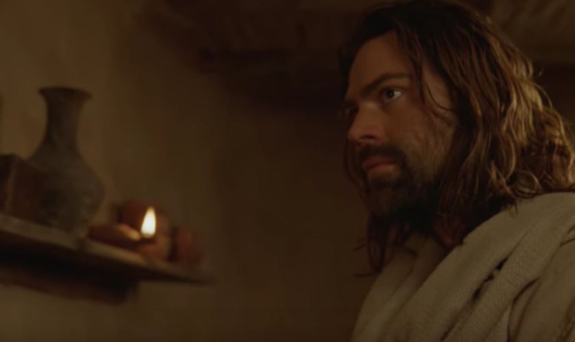 Filme "The Life of Jesus" mostra a dúvida de Tomé sobre a ressurreição. (Caputra de tela YouTube Jesus net)