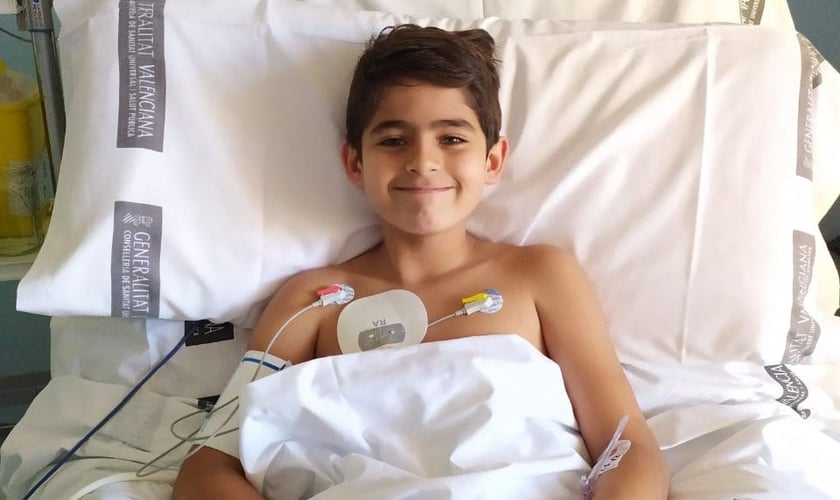 Ao acordar no hospital, o menino contou aos pais que esteve no Céu. (Foto: Ulisses Rizzo).