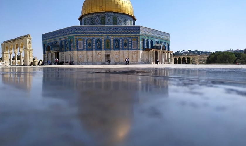 Mesquita Al-Aqsa, no Monte do Templo em Jerusalém. (Foto: Wikimedia Commons)