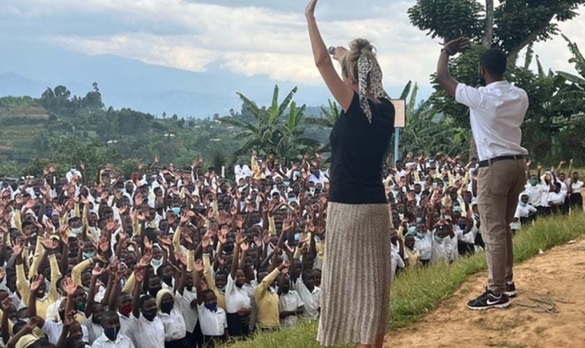 O ministério “Cristo para todas as Nações” realizou mais de mil Cruzadas Kids em Ruanda. (Foto: Cristo para Todas as Nações). 