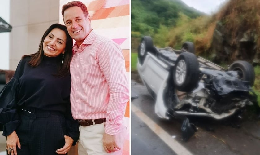 Eyshila e o pastor Odilon Santos estão bem. (Foto: Instagram/Eyshila Santos)