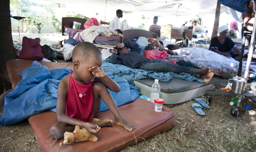 Crianças ficam ainda mais vulneráveis com a guerra no Haiti. (Foto representativa: Flickr/International Federation of Red Cross)