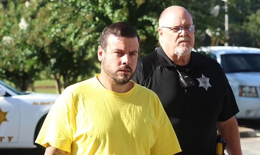 James Crisp, de 37 anos, foi transformado por Deus. (Foto: Monroe Country/Ms Sheriff's Department).