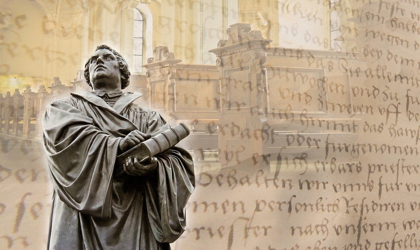 Estátua de Martinho Lutero. (Foto: Pixabay/Andreas Breitling)