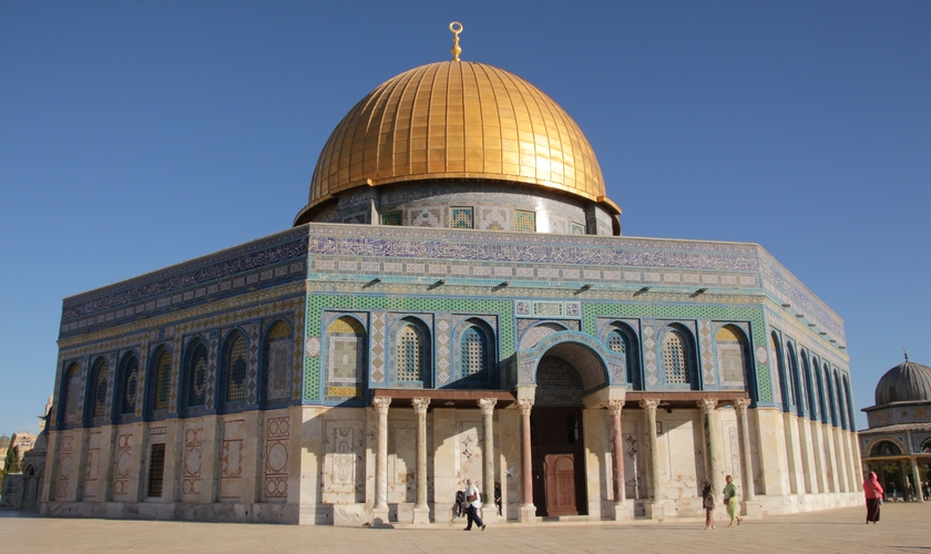 Mesquita de al-Aqsa, no Monte do Templo. (Foto: Pxhere)