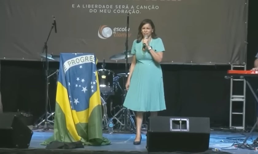 Pra. Ezenete Rodrigues. (Foto: Captura de tela/YouTube Ciane Produções)