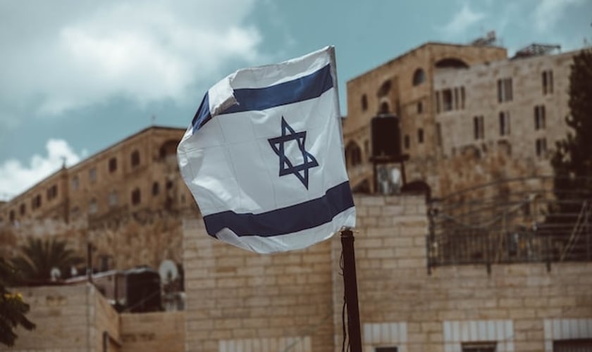 Foto da bandeira de Israel. (Foto: Reprodução/Taylor Brandon/Unsplash)