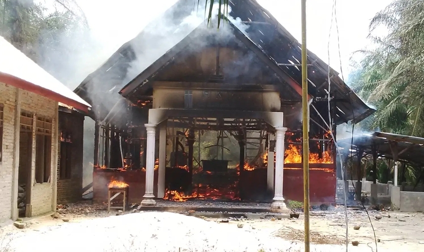 Igrejas são incendiadas na Índia. (Foto representativa: Portas Abertas)