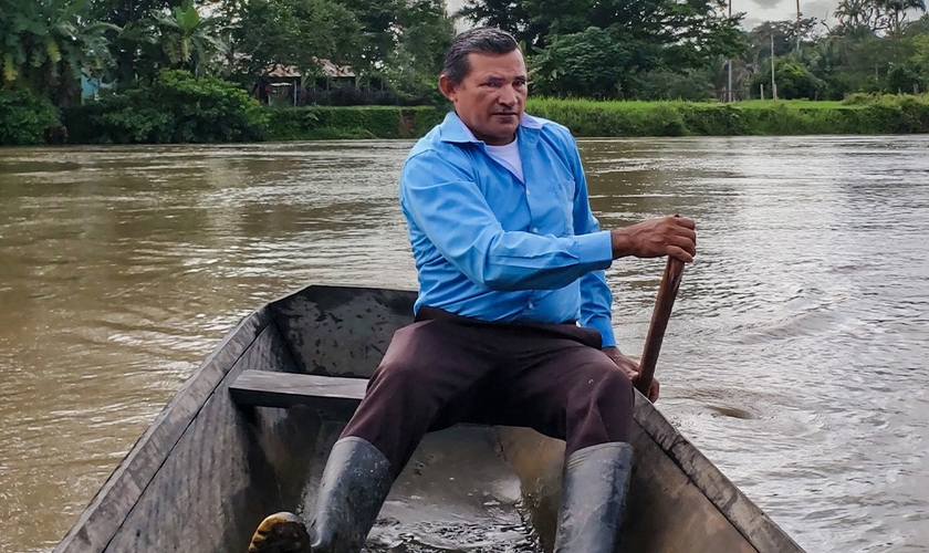 O rio é um local de muitos acidentes entre moradores da região. (Foto: Reprodução/Christian Aid)