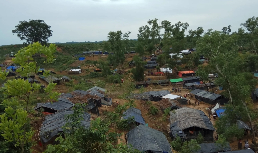 Ataque a cristãos no Bangladesh. (Foto: Portas Abertas)