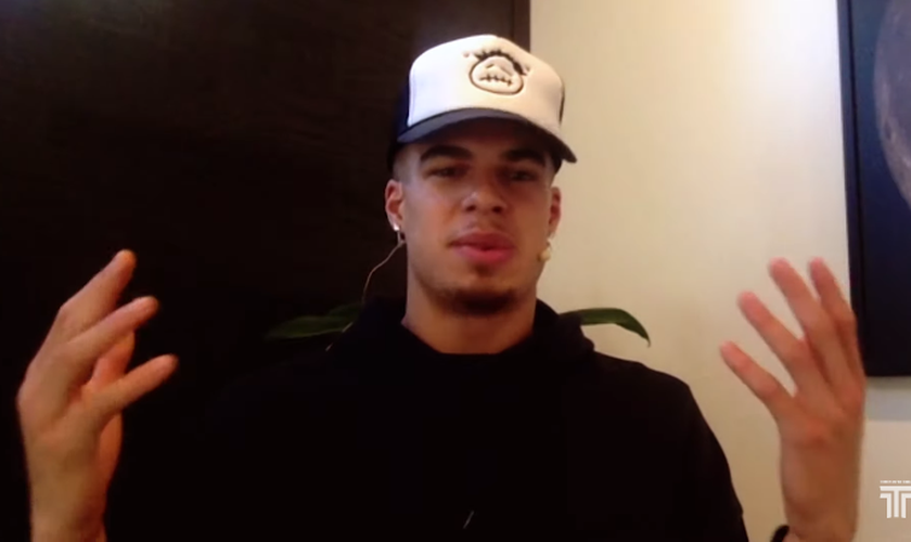 Michael Porter Jr declarou que seu maior prêmio é poder compartilhar Jesus. (Foto: Reprodução/YouTube/Truth Over Tribe).