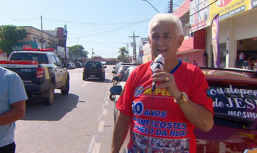 Pastor Arnaldo da Silva Alves. (Foto: Reprodução/G1/Rede Amazônica)