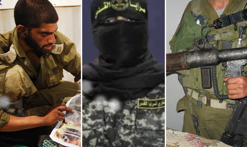 Terroristas do Hezbollah, Jihad Islâmica e Hamas. (Imagens: Wikipedia)
