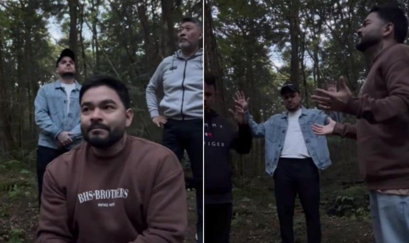 Yudi intercedeu na Floresta Aokigahara. (Foto: Instagram/Yudi Tamashiro).