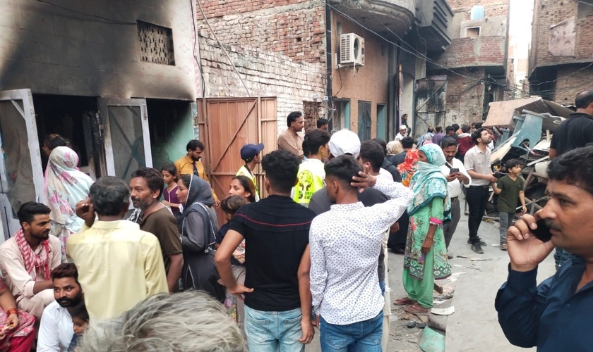 Kiran estava presa na Cadeia Central, e seu marido Shaukat Masih estava na Cadeia do Campo, ambas em Lahore. (Foto: Reprodução/ Centro de Assistência e Liquidação de Assistência Jurídica)